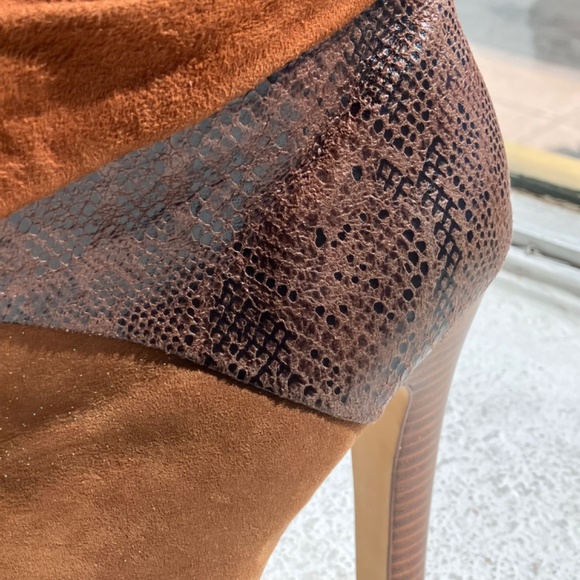 Bakers Brown Leather Suede Katerina boots - Picture 10 of 13